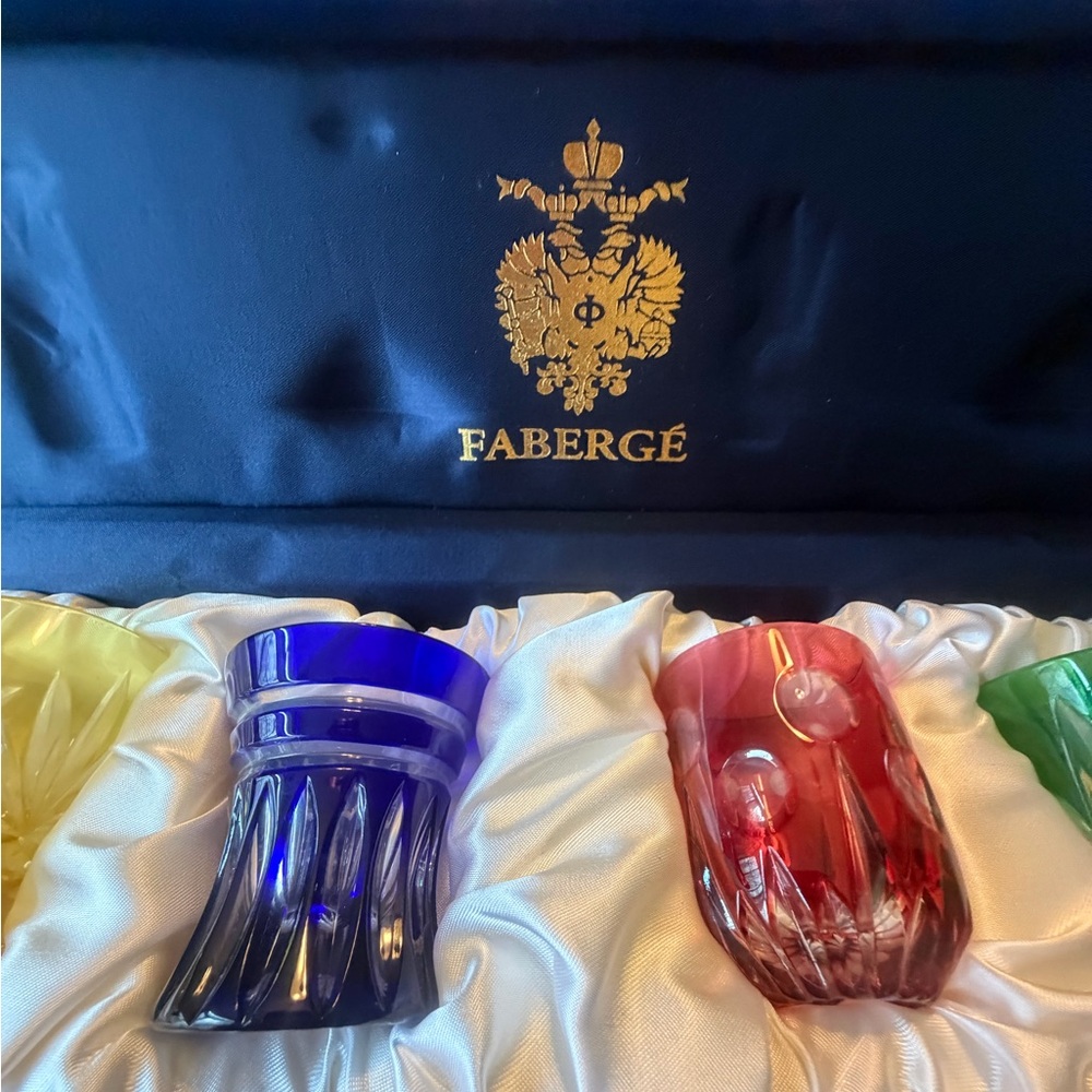 Fabergé Crystal Glass Set